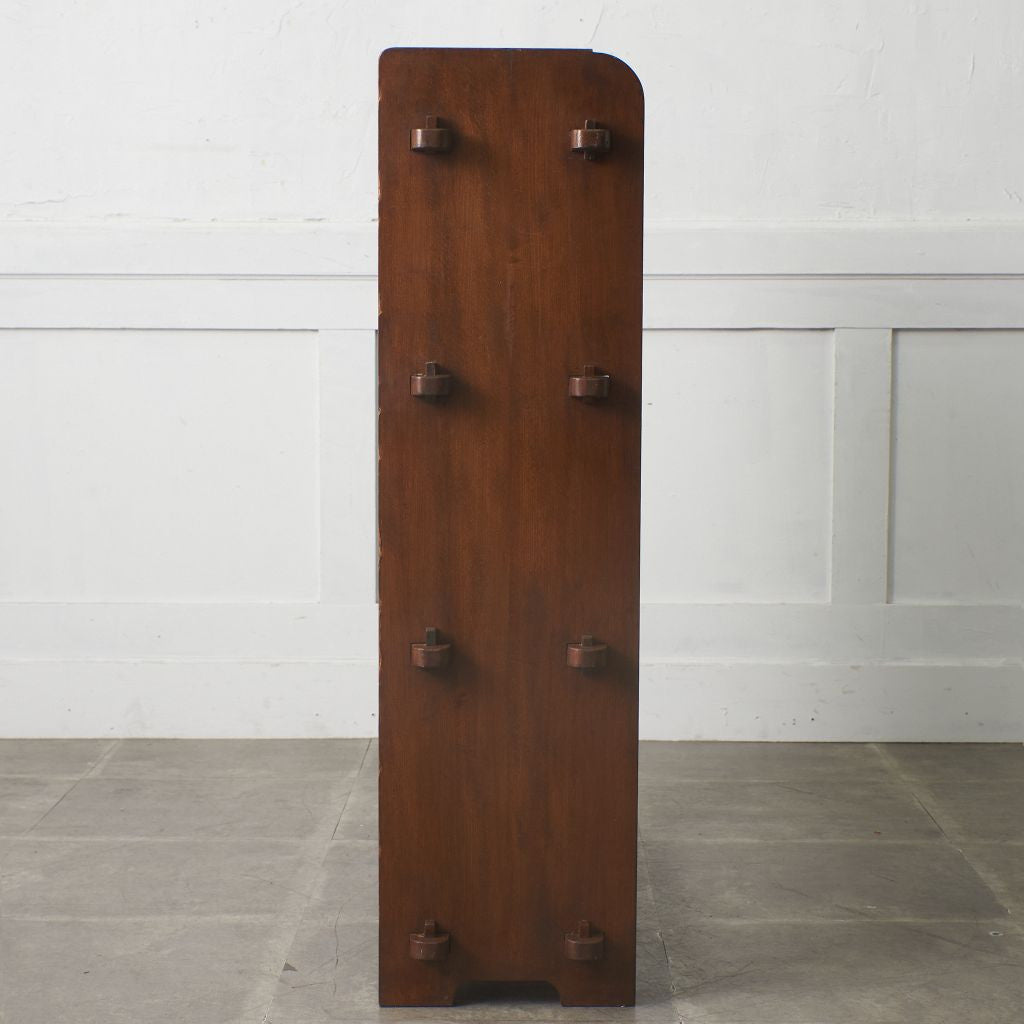 年代物 楔留め 本棚