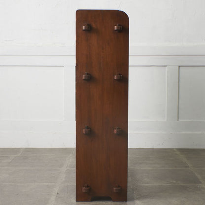 年代物 楔留め 本棚