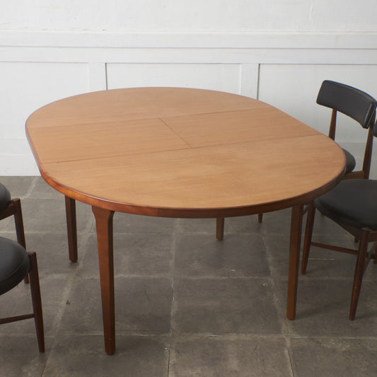 英国ヴィンテージ エクステンション ラウンドダイニングテーブル