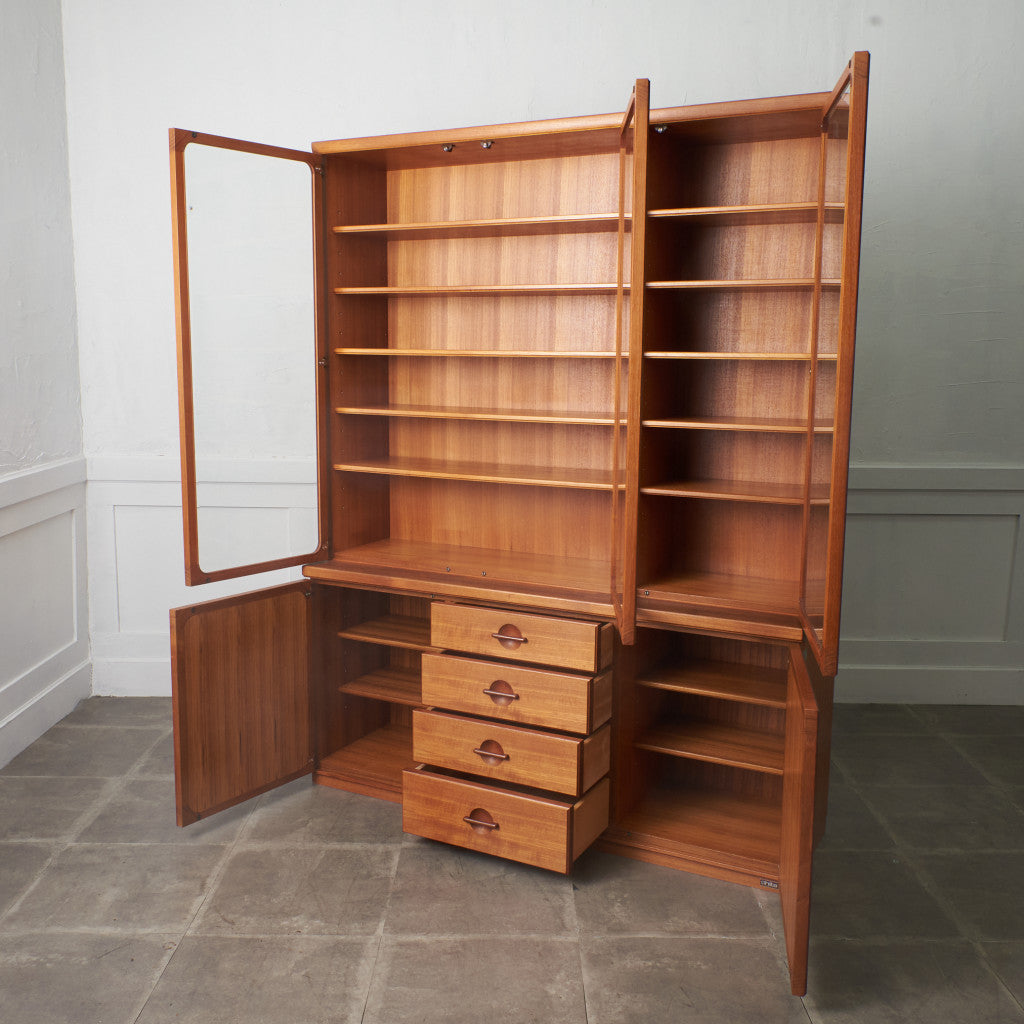 ヴィンテージ チーク材 カップボード