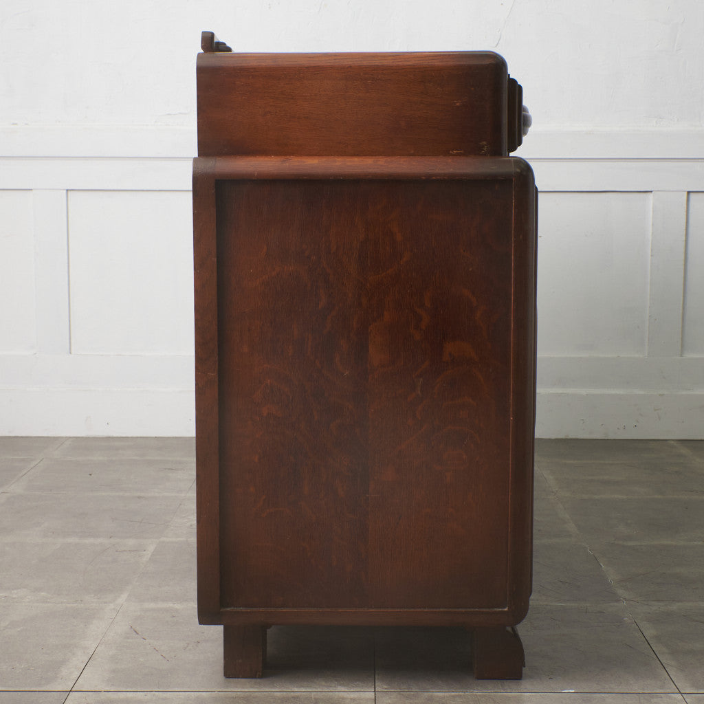 英国アンティーク アールデコ様式 サイドボード