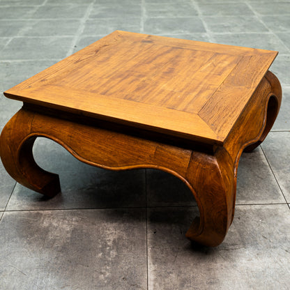 チーク無垢材 オピウムテーブル