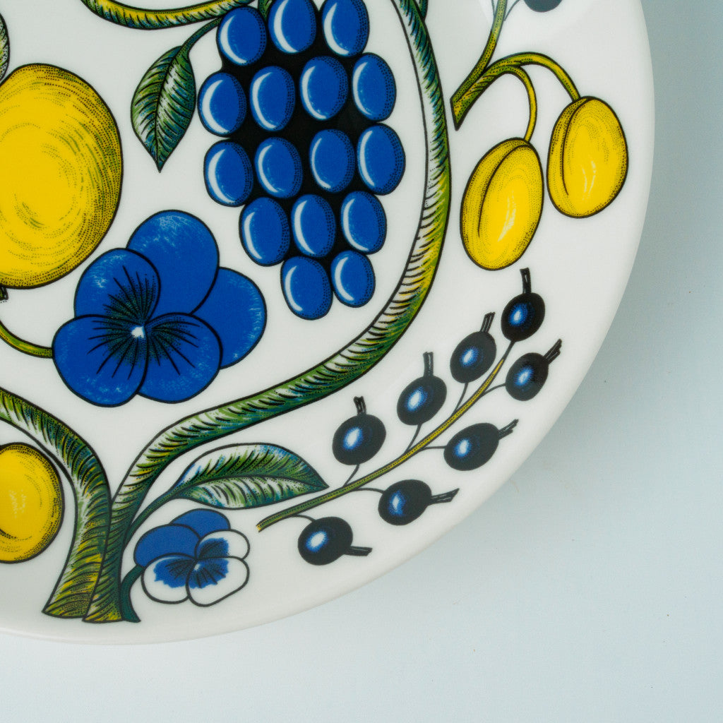 パラティッシ プレート 21cm ブルー&イエロー