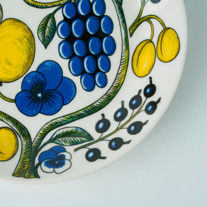 パラティッシ プレート 21cm ブルー&イエロー