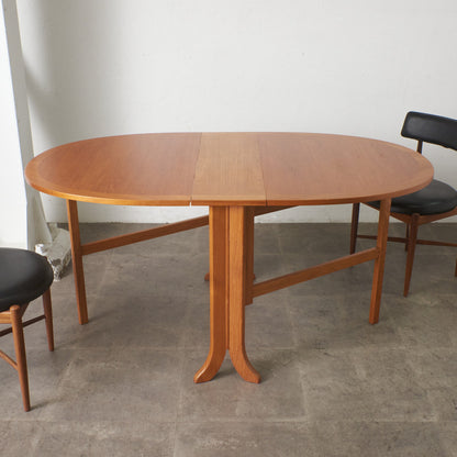 ヴィンテージ ドロップリーフ ゲートレッグテーブル