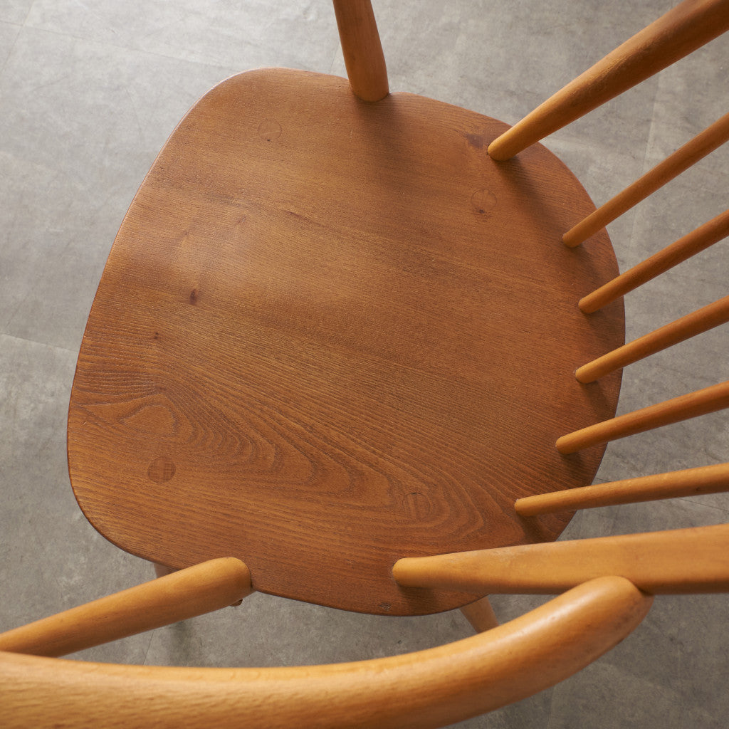 L3612-49-3 ヴィンテージ アーコール クェーカーチェア ライトオーク アーコール クエーカー チェアErcol Quaker Chair | DOUBLEDAY