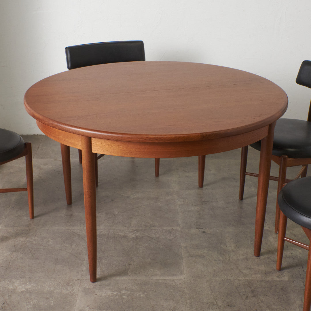 エクステンション ラウンドダイニングテーブル