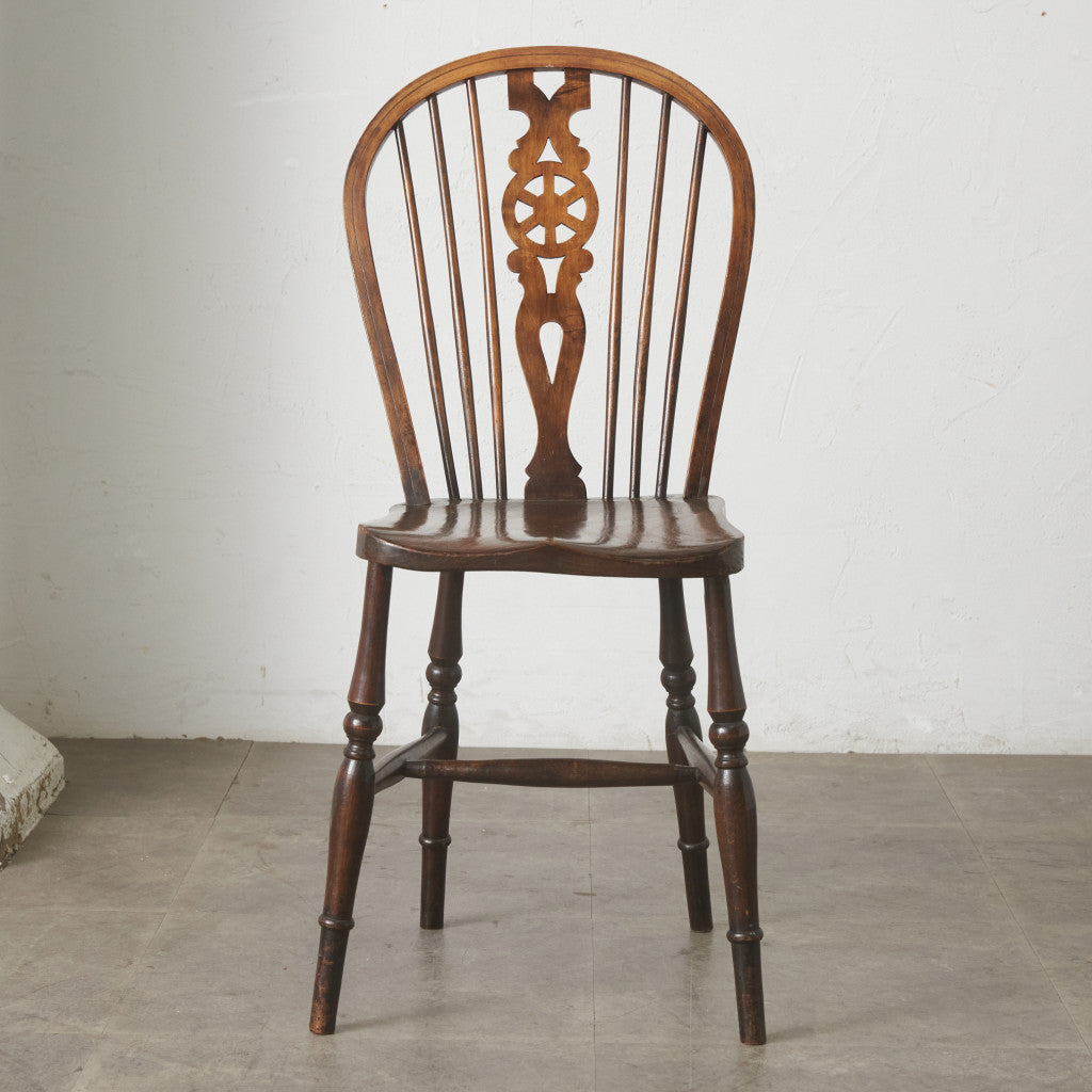 英国ヴィンテージ ホイールバックウィンザーチェア