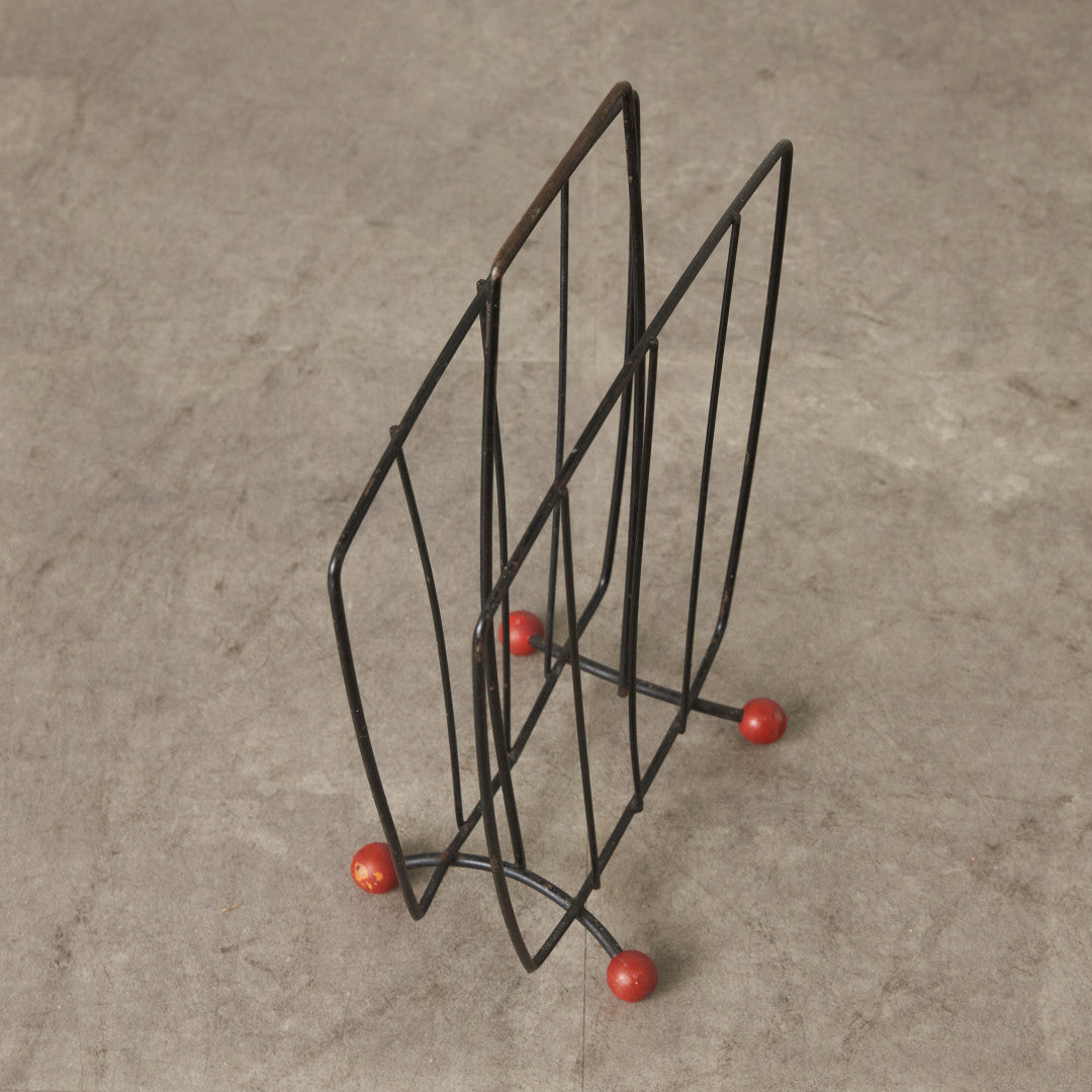 ベルギーヴィンテージ マガジンラック