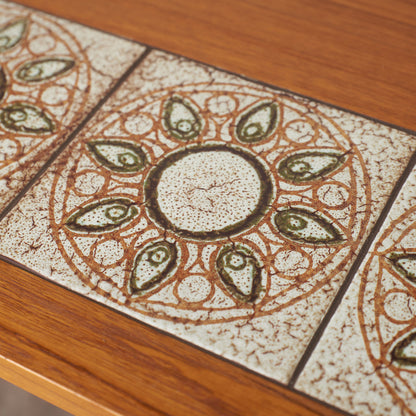 ヴィンテージ タイルトップ コーヒーテーブル