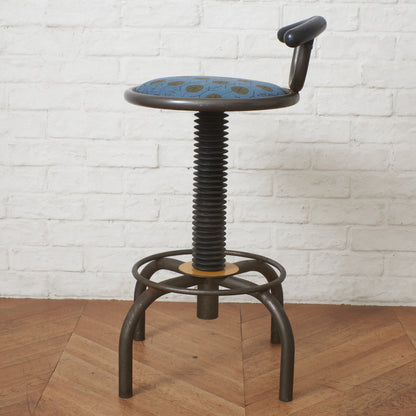 インダストリアル カウンターチェア / 張替済