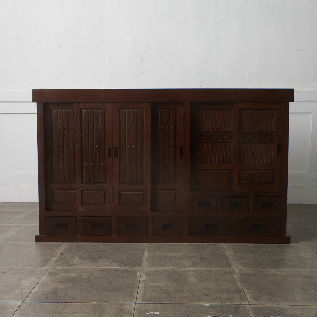 鉄刀木 水屋箪笥