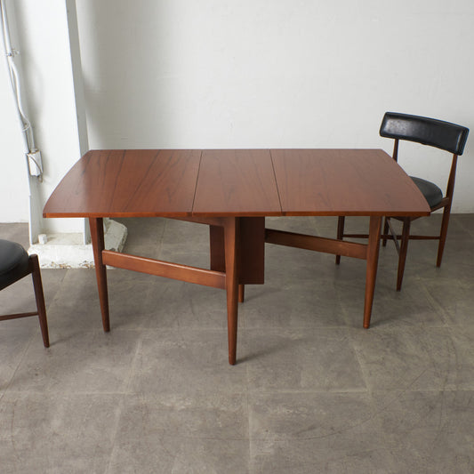 ヴィンテージ ドロップリーフ ゲートレッグテーブル