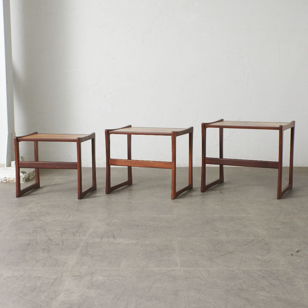 cork ヴィンテージ ネストテーブル (3577D)