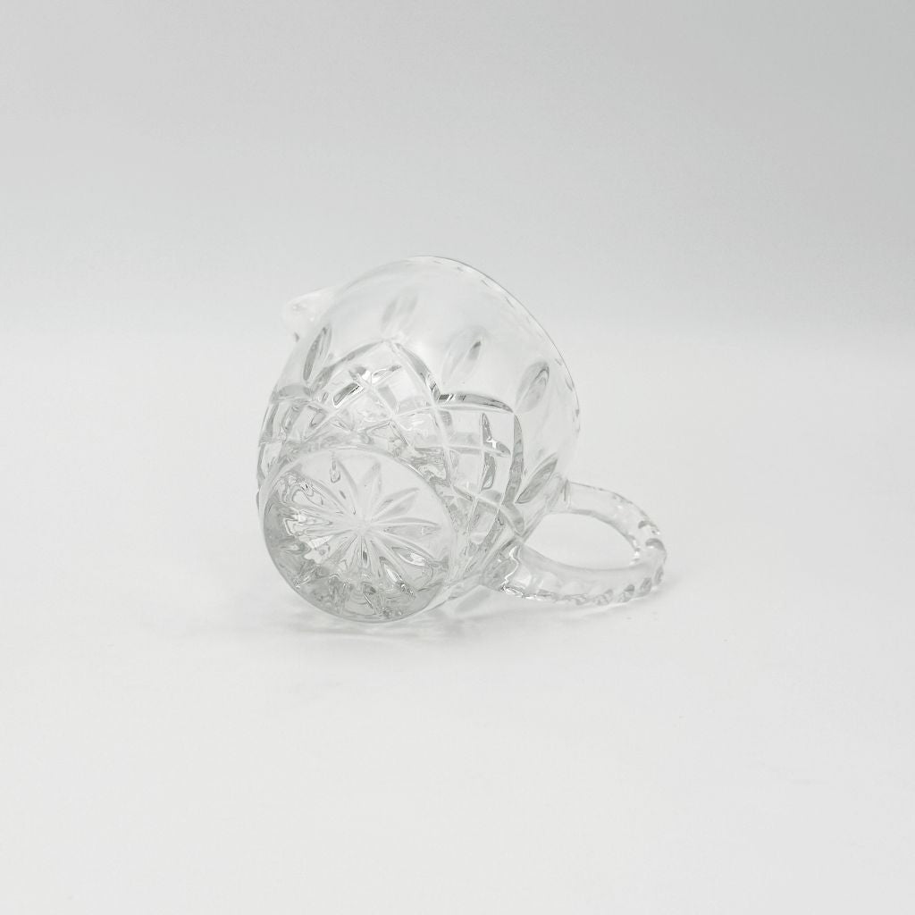 英国クラシック ガラス ミルクピッチャー