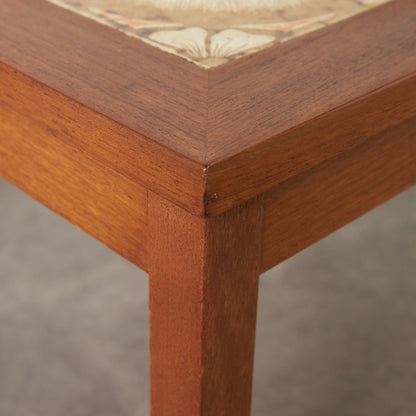 デンマーク製 ヴィンテージ タイルトップ コーヒーテーブル