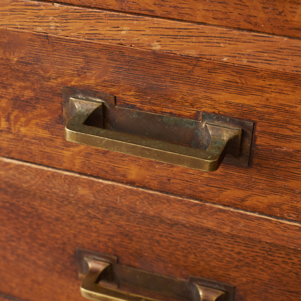 英国アンティーク 両袖デスク