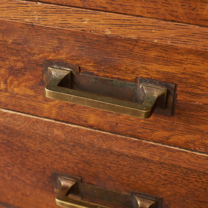 英国アンティーク 両袖デスク