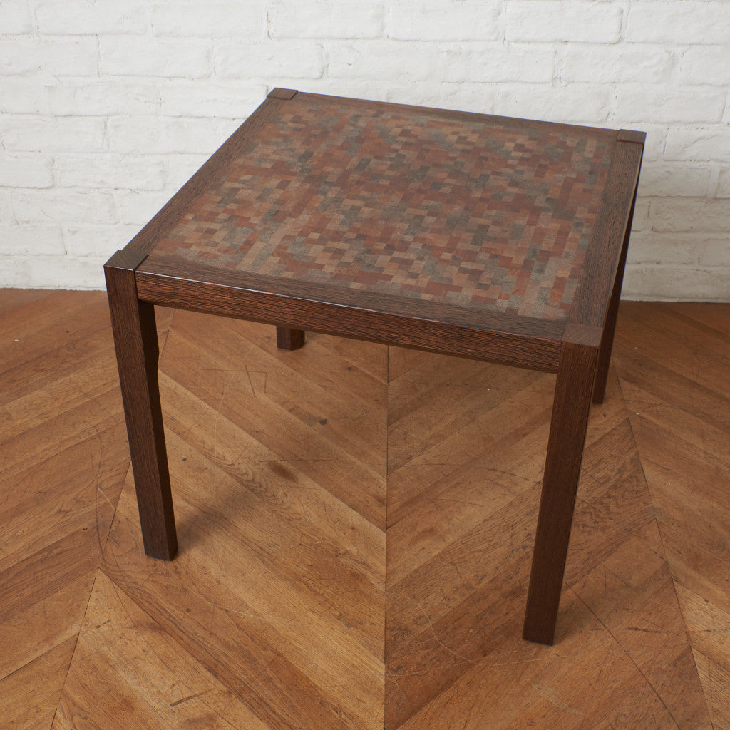 寄木サイドテーブル