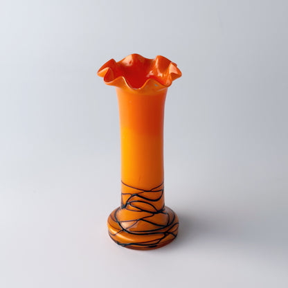 チェコ製 ヴィンテージ Tango タンゴ ガラスフラワーベース