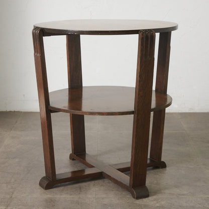 英国クラシック アールデコ様式 サイドテーブル