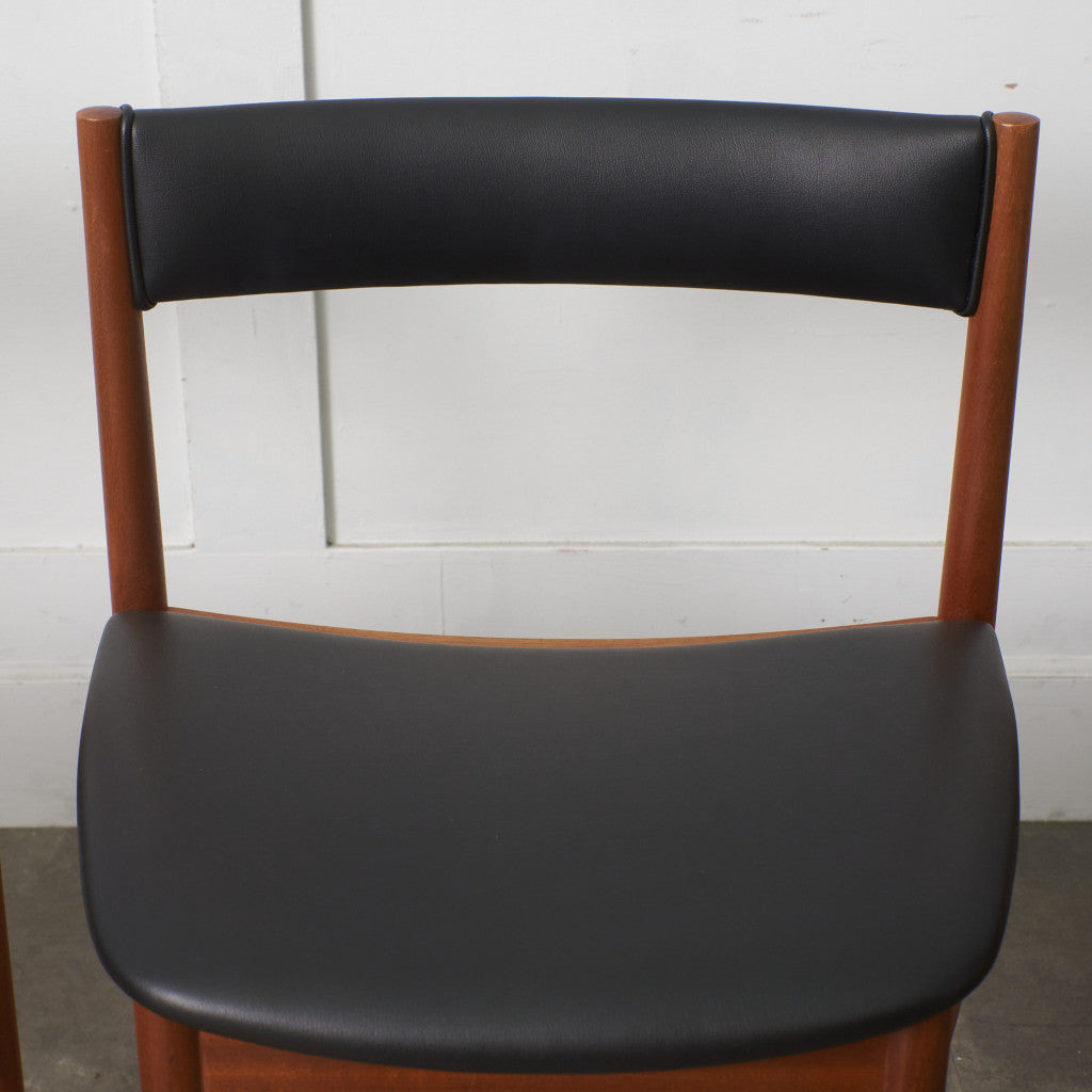 ダイニングチェア 4脚セット / 張替済