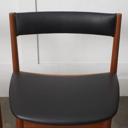 ダイニングチェア 4脚セット / 張替済