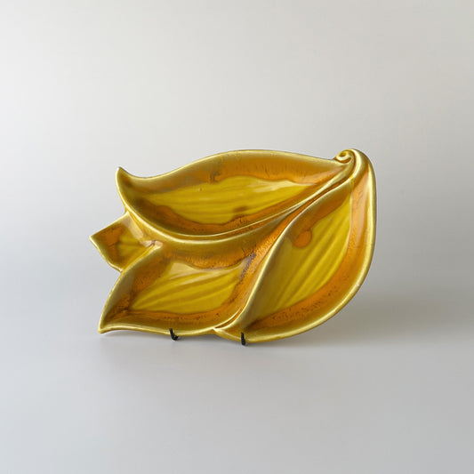 ヴィンテージ リーフモチーフ プレート