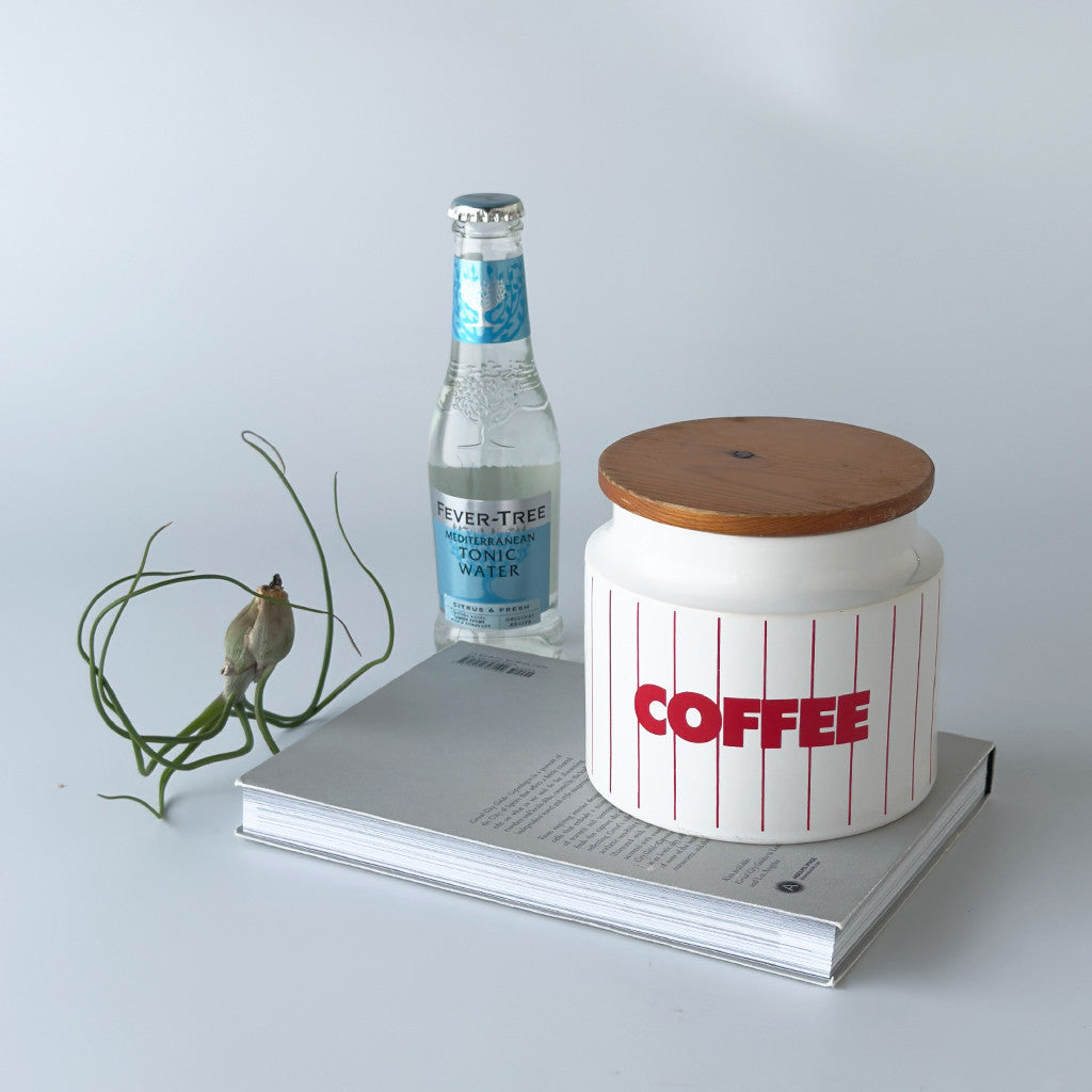 STRIPE ストライプ キャニスター "COFFEE"
