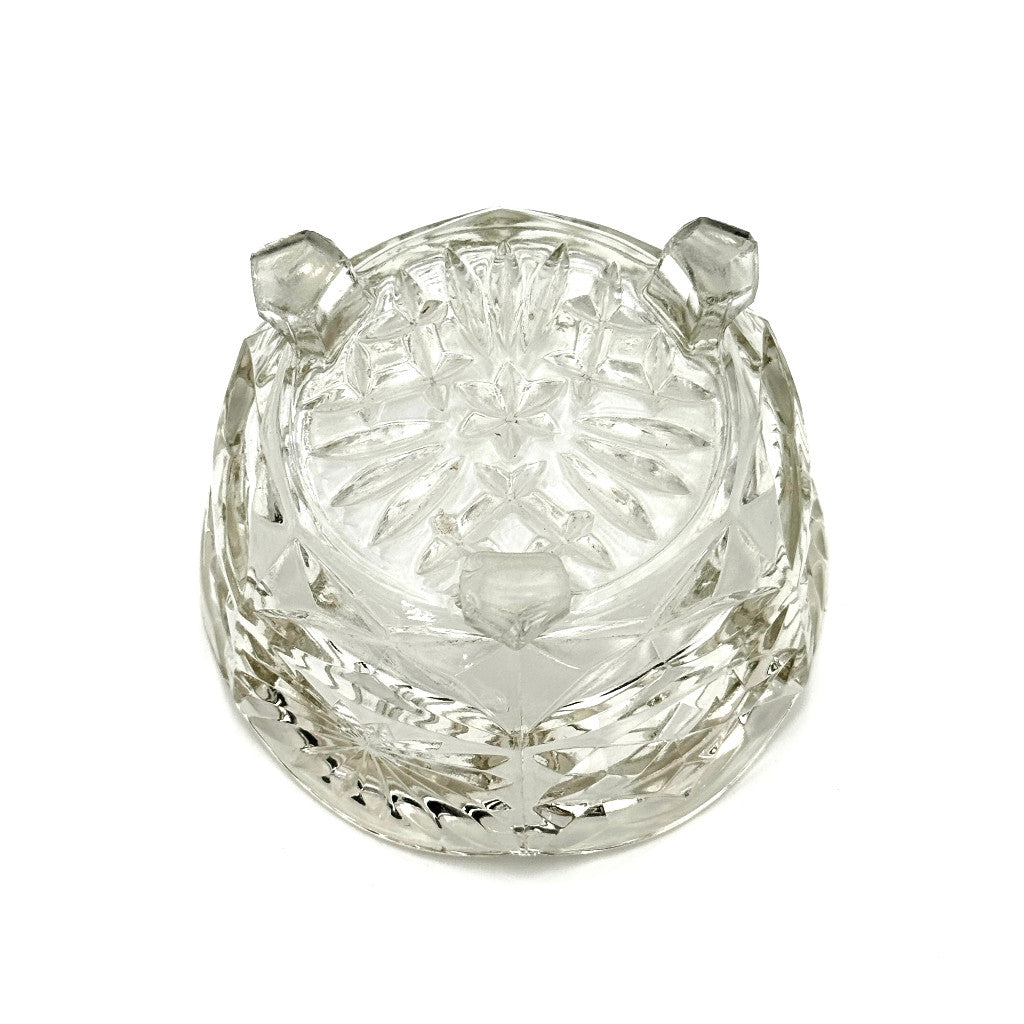 英国ヴィンテージ ガラスボウル