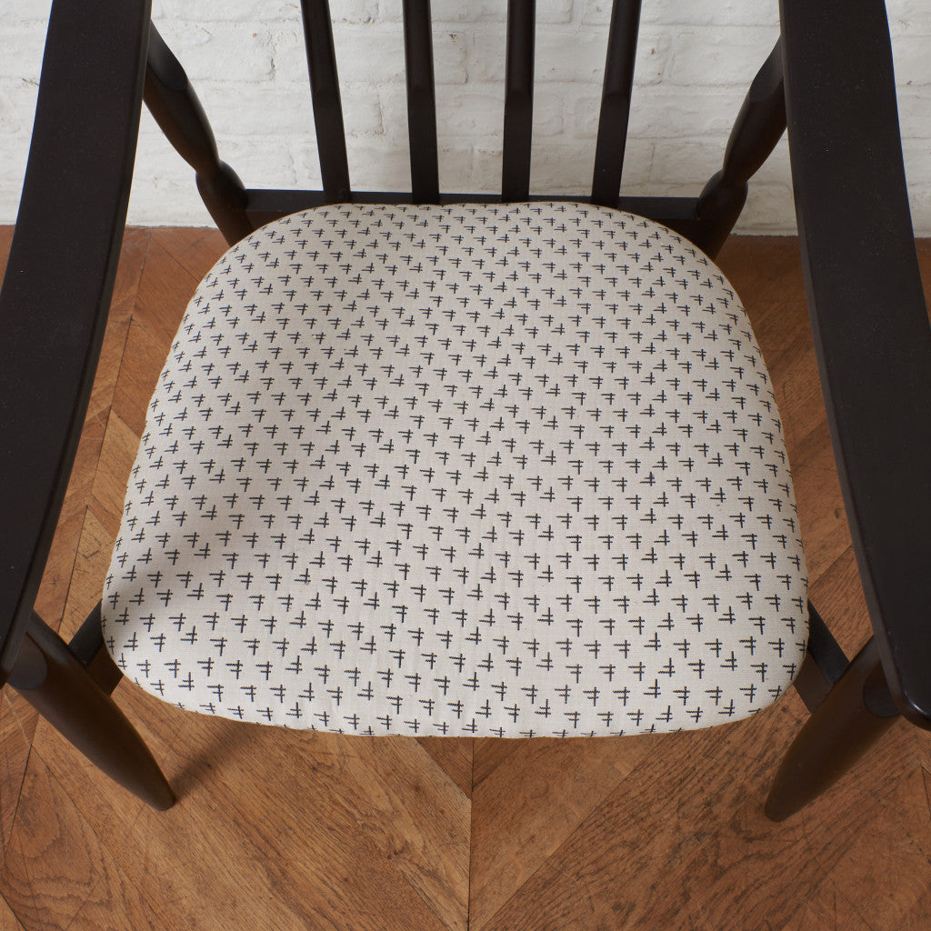 フォーク アームチェア / 張替済