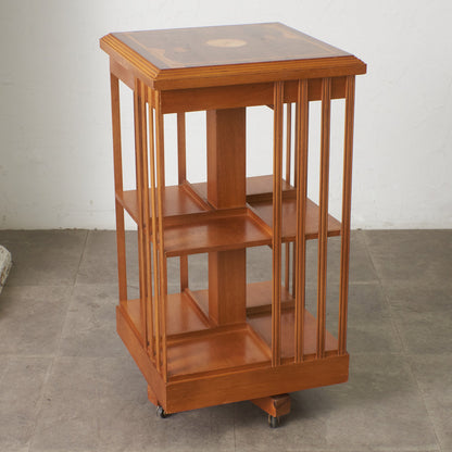 英国クラシック リボルビングブックケース