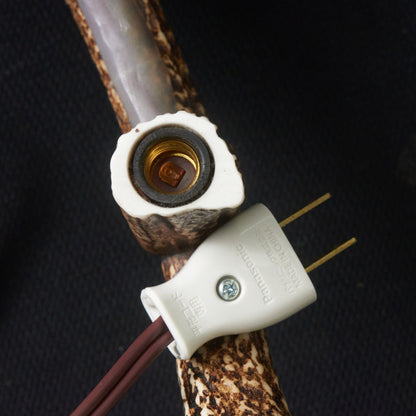 鹿角シャンデリア 9灯式