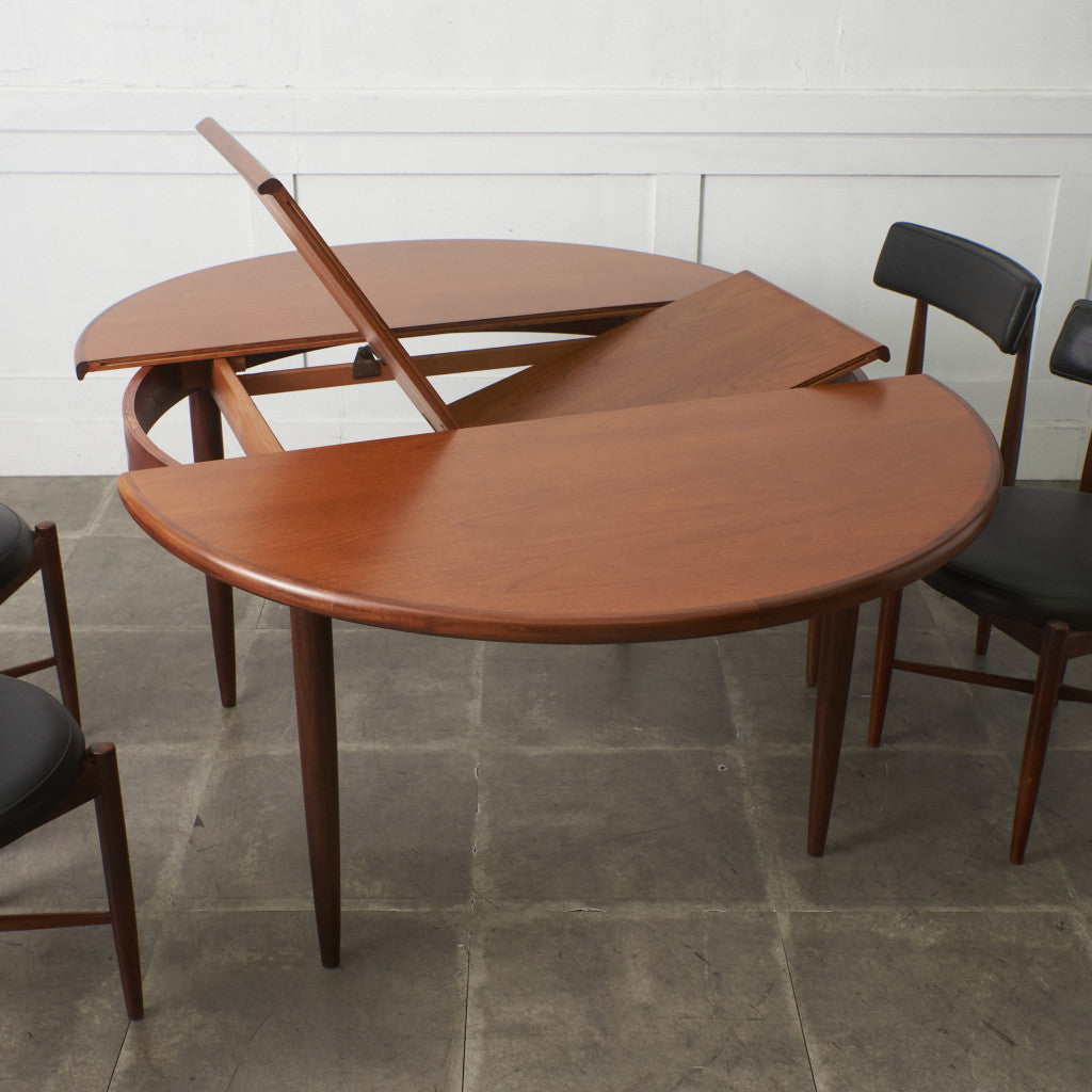 エクステンション ラウンドダイニングテーブル