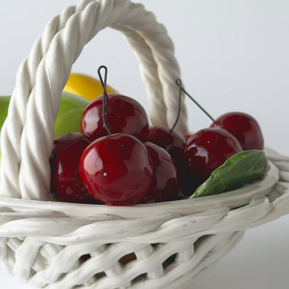 ヴィンテージ セラミック フルーツバスケット