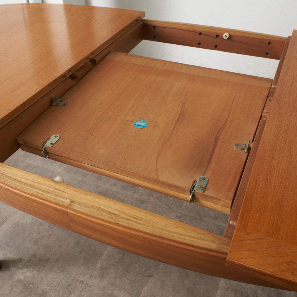 エクステンション オーバル ダイニングテーブル