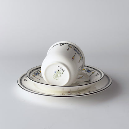 カップ＆ソーサー&プレート トリオセット