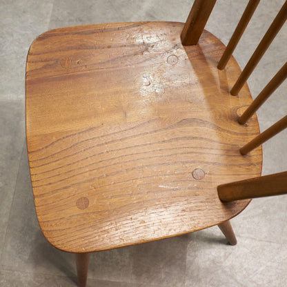 4本スポーク フープバックチェア