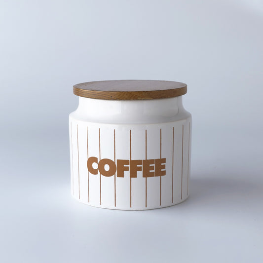 STRIPE ストライプ キャニスター "COFFEE"