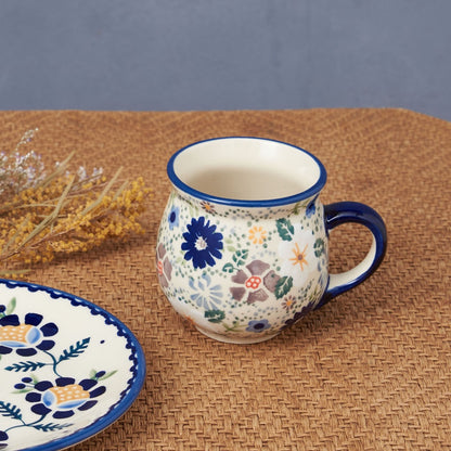 ポーリッシュポタリー マグカップ ブルー