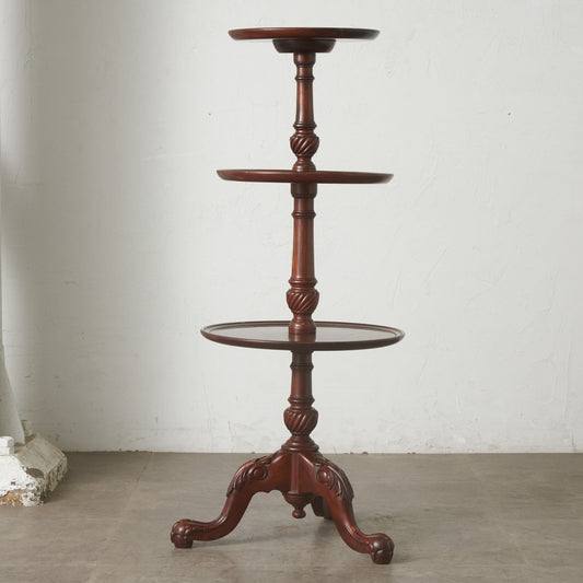 英国クラシック ダムウェイター3段