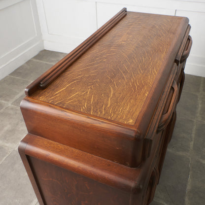 英国アンティーク アールデコ様式 サイドボード