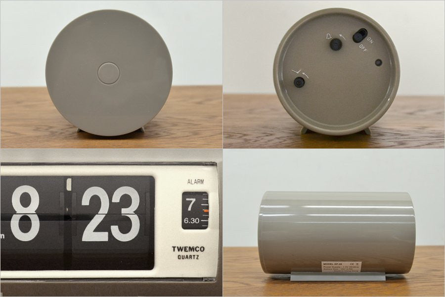 Twemco Alarm Clock #AP-28 “Gray”