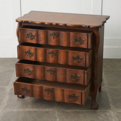 フランス クラシック 4段チェスト