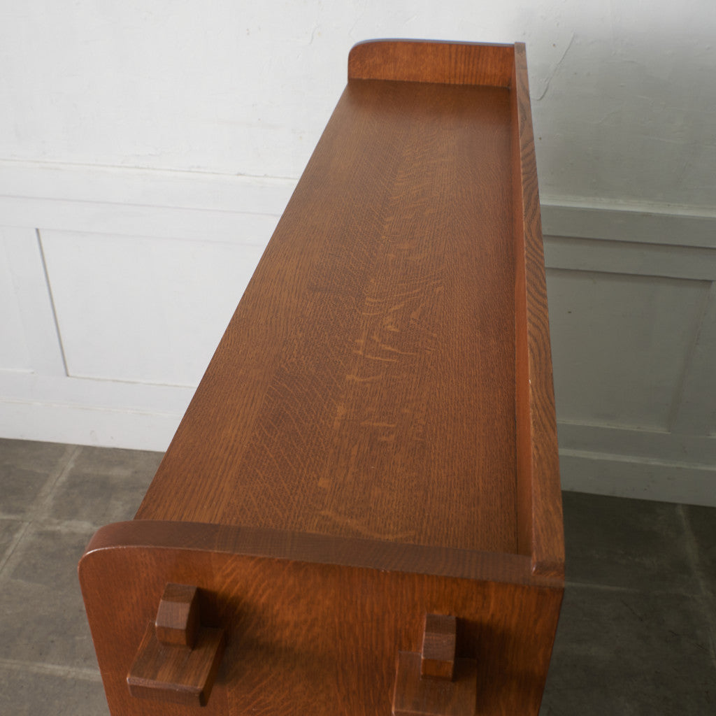 ミッションスタイル ガラスキャビネット