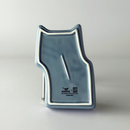 Hornsea Cat Trinket Dish Teal