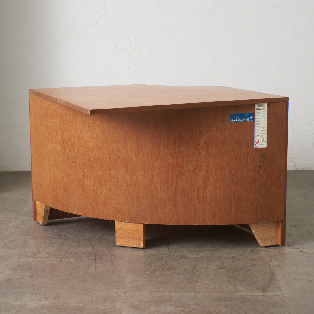 ヴィンテージ 凹型コーナーキャビネット