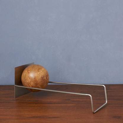 スロープ ブックスタンド シルバー