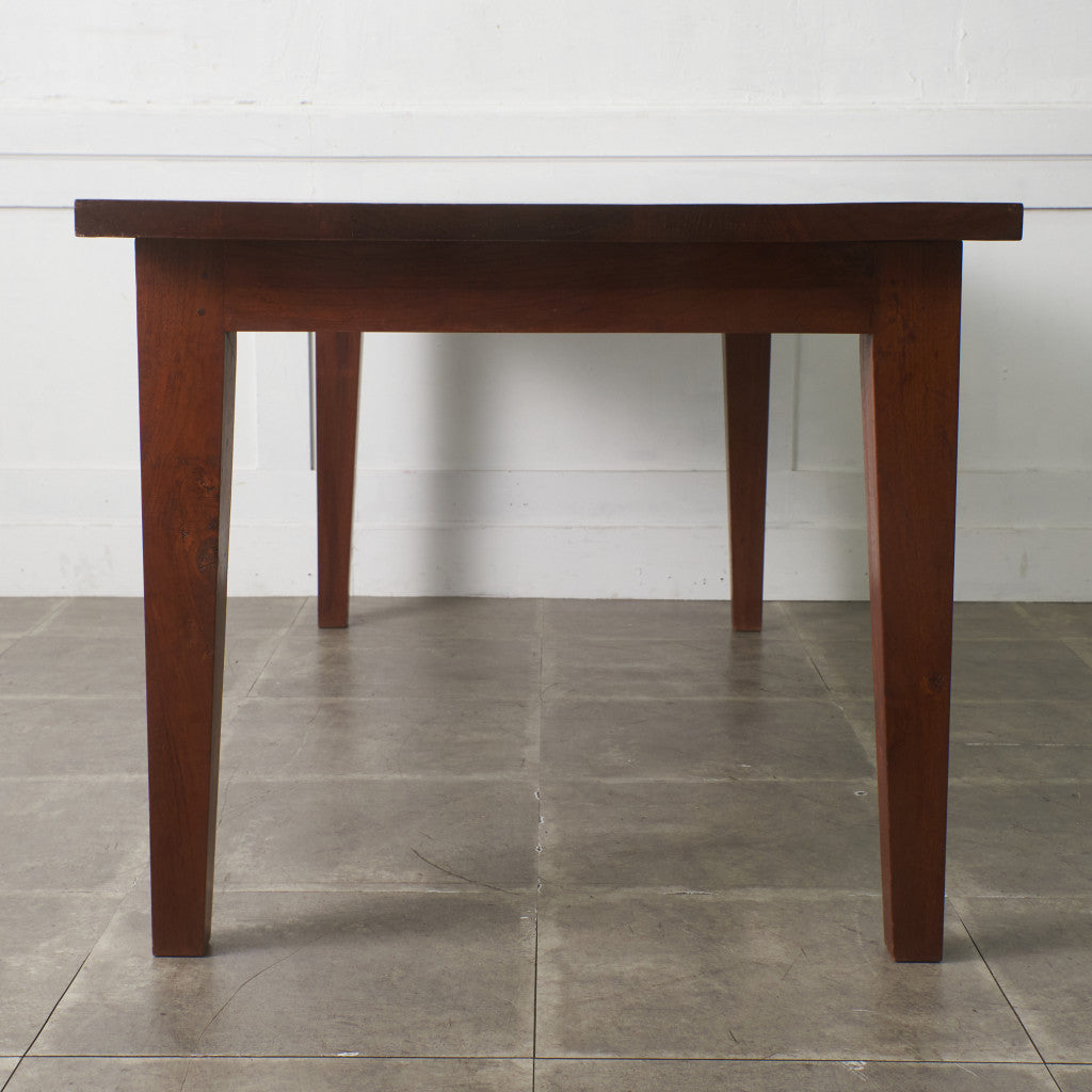 チーク無垢材 ダイニングテーブル