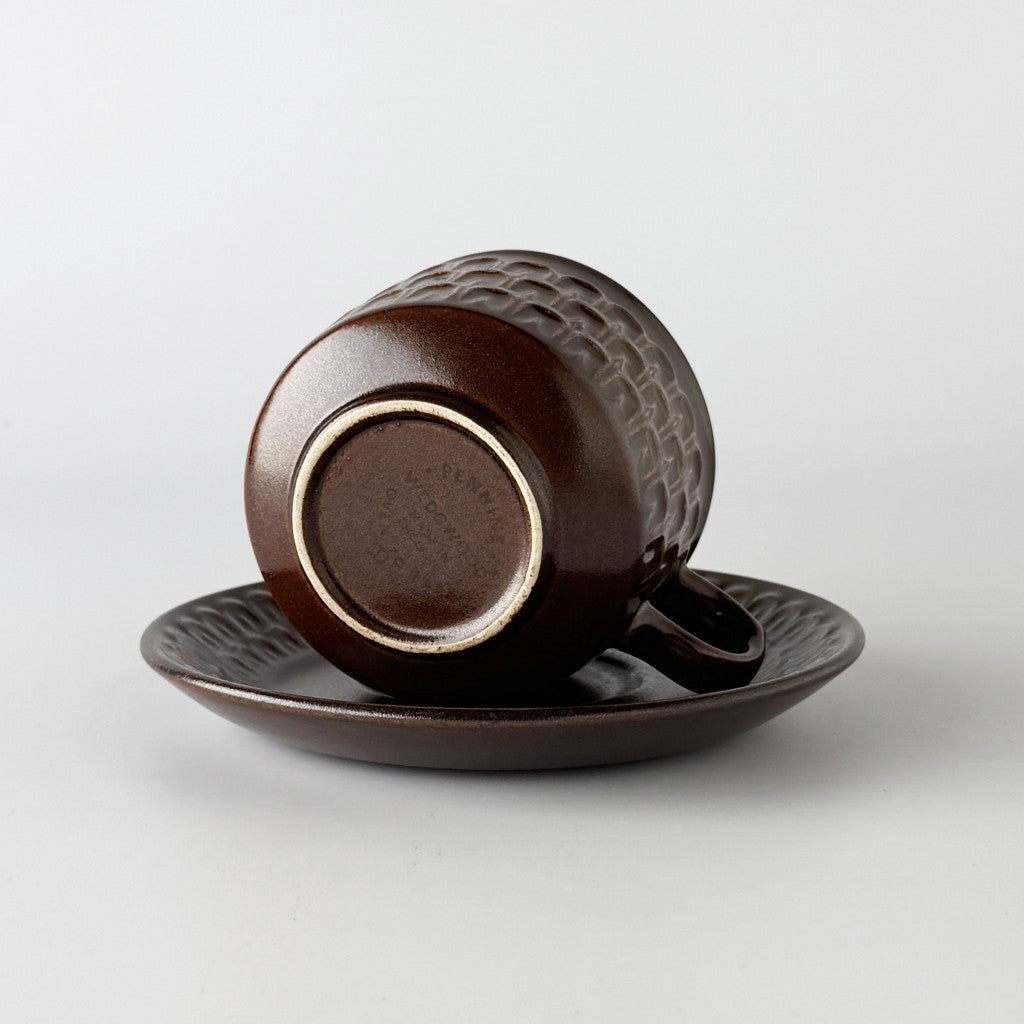 Pennine ペンニン カップ＆ソーサー ブラウン